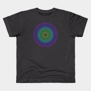 Spectral Riemann Zeta Mathdala Kids T-Shirt